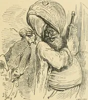 An illustration from La caricature et les caricaturistes ; (1900)