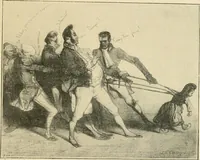 An illustration from La caricature et les caricaturistes ; (1900)