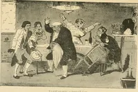 An illustration from La caricature et les caricaturistes ; (1900)