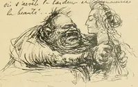 An illustration from La caricature et les caricaturistes ; (1900)