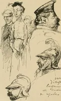 An illustration from La caricature et les caricaturistes ; (1900)