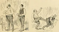 An illustration from La caricature et les caricaturistes ; (1900)