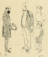 An illustration from La caricature et les caricaturistes ; (1900)
