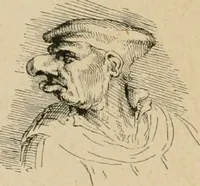 An illustration from La caricature et les caricaturistes ; (1900)