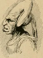 An illustration from La caricature et les caricaturistes ; (1900)