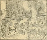 An illustration from La caricature et les caricaturistes ; (1900)