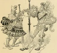 An illustration from La caricature et les caricaturistes ; (1900)