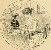 An illustration from La caricature et les caricaturistes ; (1900)