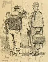 An illustration from La caricature et les caricaturistes ; (1900)