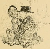 An illustration from La caricature et les caricaturistes ; (1900)