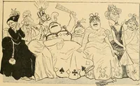 An illustration from La caricature et les caricaturistes ; (1900)