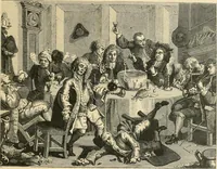 An illustration from La caricature et les caricaturistes ; (1900)