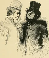 An illustration from La caricature et les caricaturistes ; (1900)