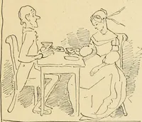 An illustration from La caricature et les caricaturistes ; (1900)