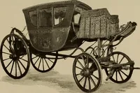 An illustration from La carrozza nella storia della locomozione (1901)