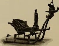 An illustration from La carrozza nella storia della locomozione (1901)