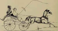 An illustration from La carrozza nella storia della locomozione (1901)