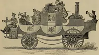 An illustration from La carrozza nella storia della locomozione (1901)