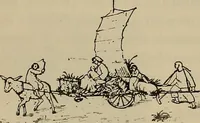 An illustration from La carrozza nella storia della locomozione (1901)