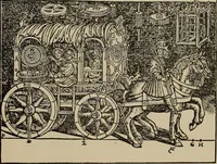 An illustration from La carrozza nella storia della locomozione (1901)