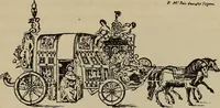 An illustration from La carrozza nella storia della locomozione (1901)