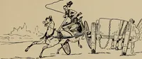 An illustration from La carrozza nella storia della locomozione (1901)