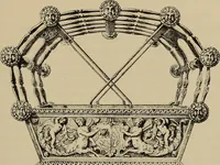 An illustration from La carrozza nella storia della locomozione (1901)