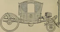 An illustration from La carrozza nella storia della locomozione (1901)