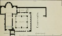 An illustration from La casas de religiosos en Cataluña durante el primer tercio del siglo 19 (1906)