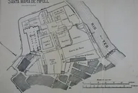 An illustration from La casas de religiosos en Cataluña durante el primer tercio del siglo 19 (1906)