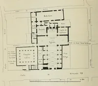 An illustration from La casas de religiosos en Cataluña durante el primer tercio del siglo 19 (1906)