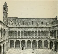 An illustration from La casas de religiosos en Cataluña durante el primer tercio del siglo 19 (1906)