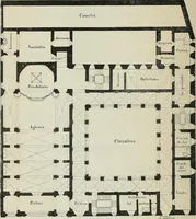 An illustration from La casas de religiosos en Cataluña durante el primer tercio del siglo 19 (1906)