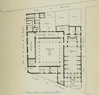 An illustration from La casas de religiosos en Cataluña durante el primer tercio del siglo 19 (1906)