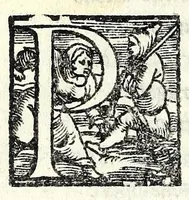 An illustration from La cassaria : comedia (1546)