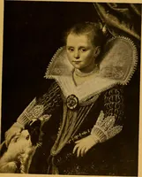 An illustration from The lace book (1904)