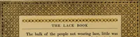 Picture 9 of 86 from The lace book (1904), leaf 43