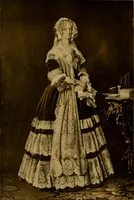 An illustration from The lace book (1904)