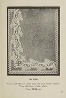 Picture 9 of 13 from Lace curtains : Nottingham, bobbinette, corded Arabians ... custom made draperies, laces, over drapes, bed sets, door panels (1910), leaf 25