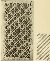 Picture 110 of 197 from A lace guide for makers and collectors; with bibliography and five-language nomenculture, profusely illus. with halftone plates and key designs (1920), leaf 163
