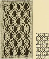 Picture 151 of 197 from A lace guide for makers and collectors; with bibliography and five-language nomenculture, profusely illus. with halftone plates and key designs (1920), leaf 204