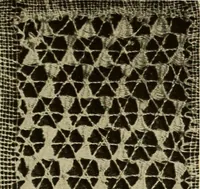 An illustration from A lace guide for makers and collectors; with bibliography and five-language nomenculture, profusely illus. with halftone plates and key designs (1920)