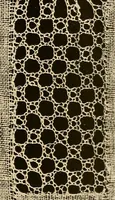 An illustration from A lace guide for makers and collectors; with a bibliography and five-language nomenclature, profusely illus. with halftone plates and key designs (1920)
