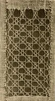 An illustration from A lace guide for makers and collectors; with a bibliography and five-language nomenclature, profusely illus. with halftone plates and key designs (1920)