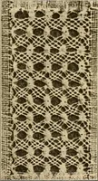 An illustration from A lace guide for makers and collectors; with a bibliography and five-language nomenclature, profusely illus. with halftone plates and key designs (1920)