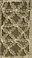 An illustration from A lace guide for makers and collectors; with a bibliography and five-language nomenclature, profusely illus. with halftone plates and key designs (1920)