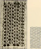 An illustration from A lace guide for makers and collectors; with a bibliography and five-language nomenclature, profusely illus. with halftone plates and key designs (1920)
