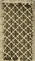 An illustration from A lace guide for makers and collectors; with a bibliography and five-language nomenclature, profusely illus. with halftone plates and key designs (1920)
