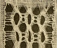 An illustration from A lace guide for makers and collectors; with a bibliography and five-language nomenclature, profusely illus. with halftone plates and key designs (1920)