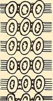 An illustration from A lace guide for makers and collectors; with a bibliography and five-language nomenclature, profusely illus. with halftone plates and key designs (1920)